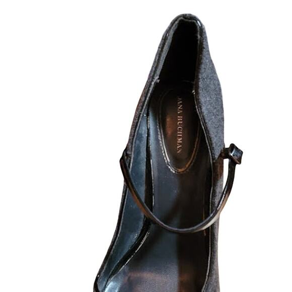 Dana Buchman- Gray heels- size 9 - Picture 4 of 9